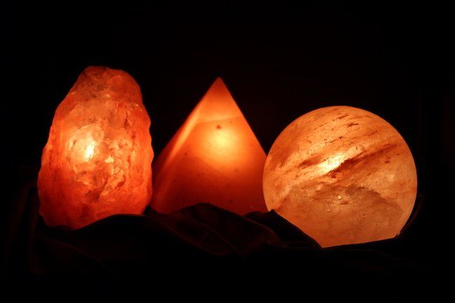 lampade di sale composizione
