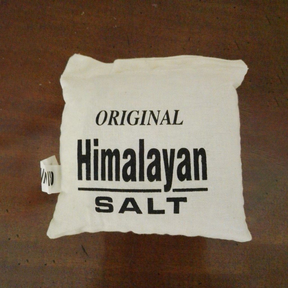 Foto principale Cuscino di Sale Himalayano Rosa naturale 1 kg per trattamenti termali naturali caldi e freddi