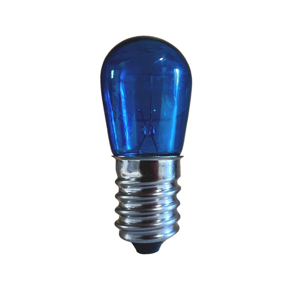 Foto principale Lampadina E14 ST26 15W Blu Ricambio per Lampada di Sale Himalayano e Lampada di Selenite