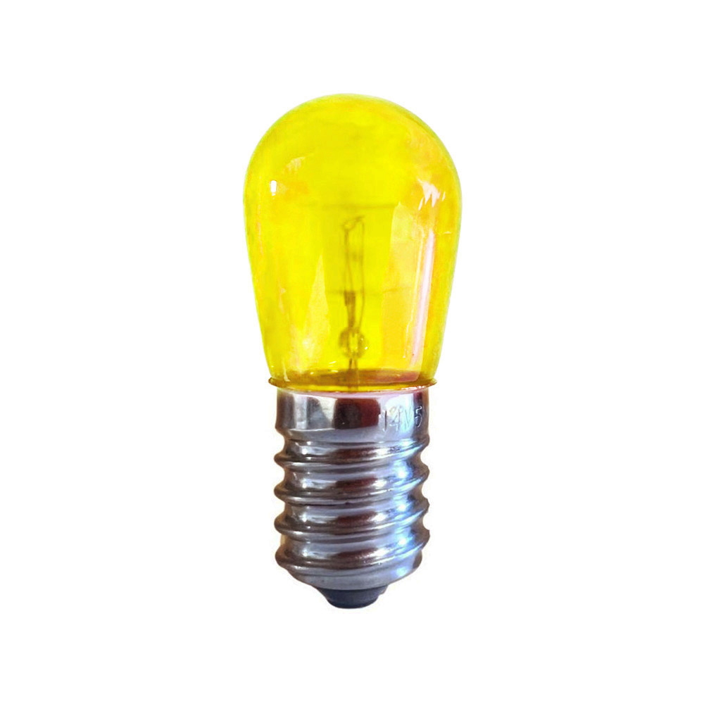 Foto principale Lampadina E14 ST26 15W Giallo Ricambio per Lampada di Sale Himalayano e Lampada di Selenite