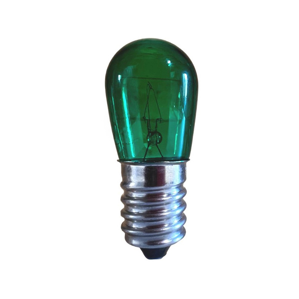 Foto principale Lampadina E14 ST26 15W Verde Ricambio per Lampada di Sale Himalayano e Lampada di Selenite
