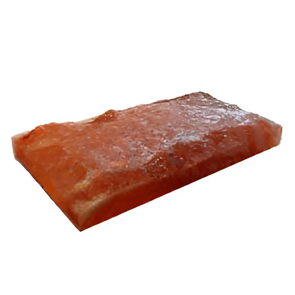 Foto principale Mattonella di Sale Himalayano Rosa naturale 20x10x5 cm con lato grezzo per rivestimenti e grotte di Sale