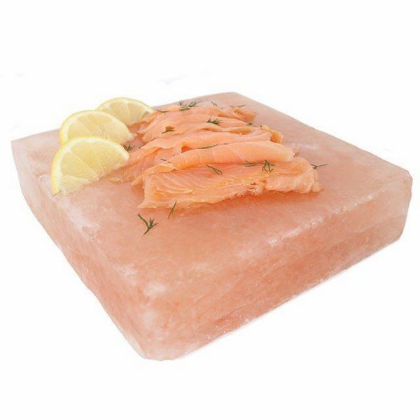 Foto principale Piastra da cottura di Sale Himalayano Rosa naturale 10x10x1,5 cm 1,5 kg