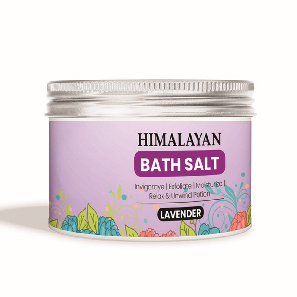 Foto principale Sale da bagno Himalayano naturale al profumo di Lavanda aromatico per relax e spa 350 g