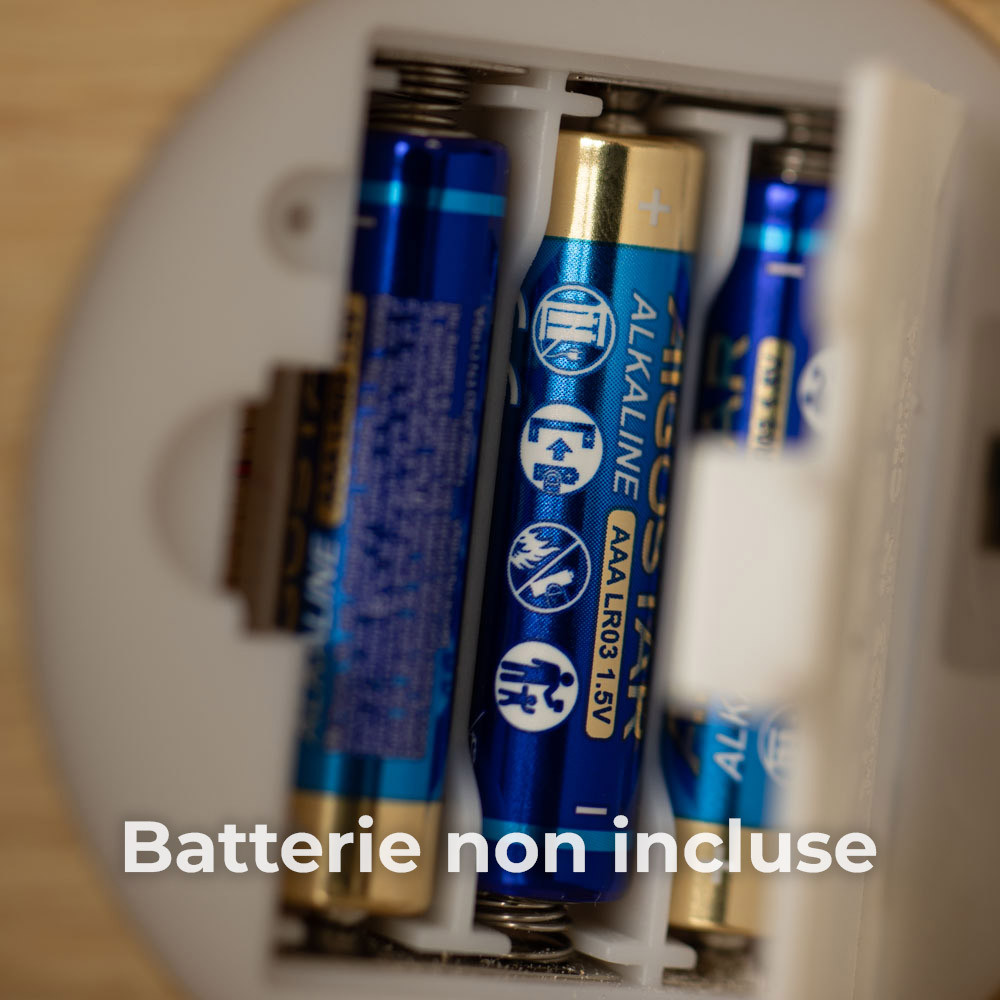 Lampada di Sale Himalayano Libera a batteria Bianca scolpita a forma di Angelo 600 g con luce Led RGB e base quadrata - Foto 5